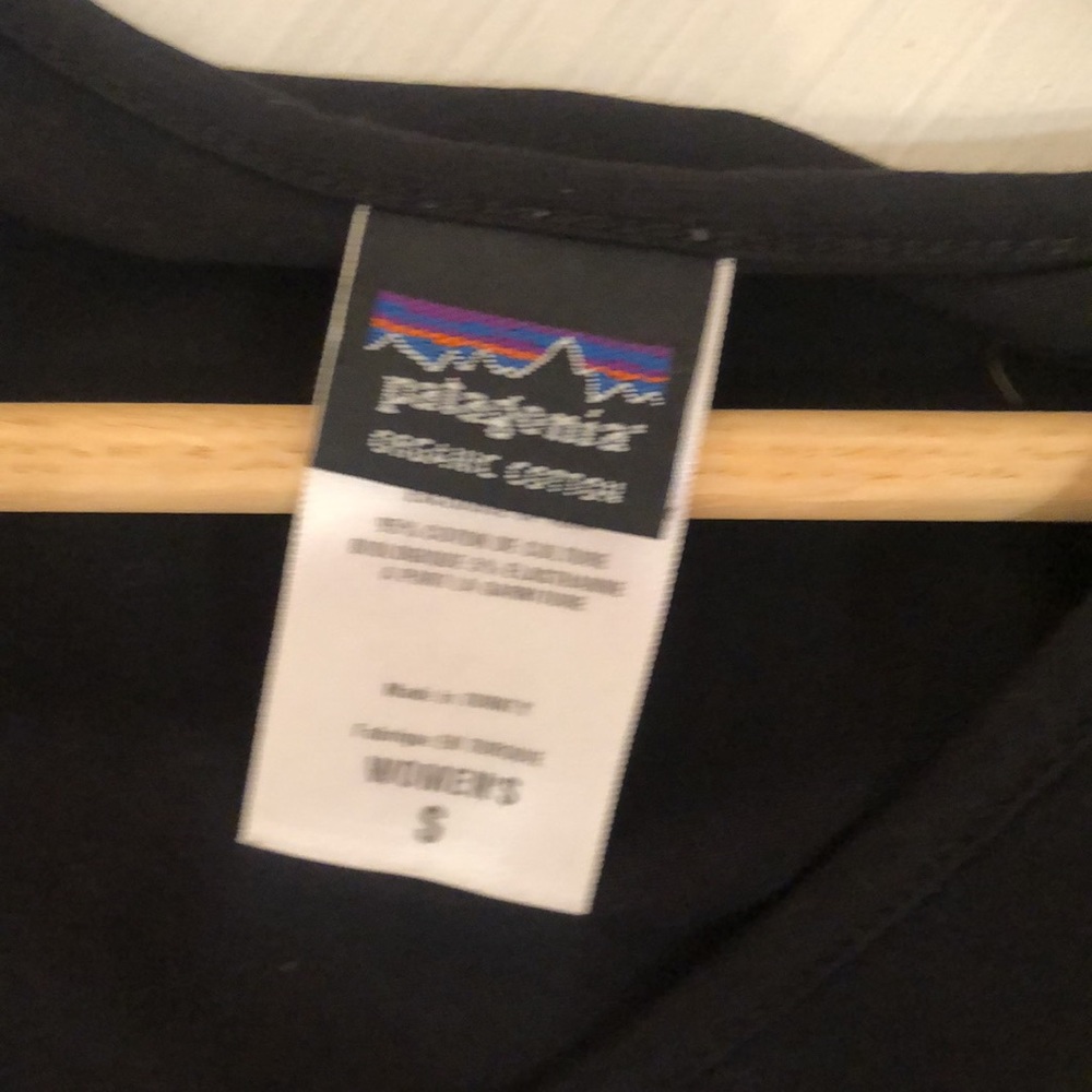 PATAGONIA Margot Dress in black - Organic coton Size S - Picture 10 of 11